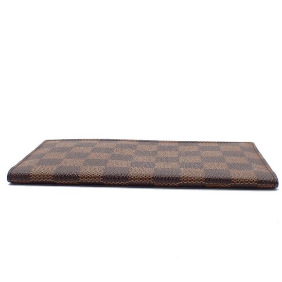 LOUIS VUITTON Porte Valeurs Cartes Credit Damier Leather Brown N61823 07EF445 - Picture 5 of 15